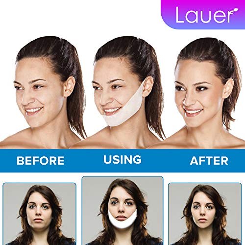 V Shaped Slimming Face Mask Double Chin Reducer V Line Lifting Mask Neck Lift Tape Face Slimmer Patch For Firming and Tightening Skin