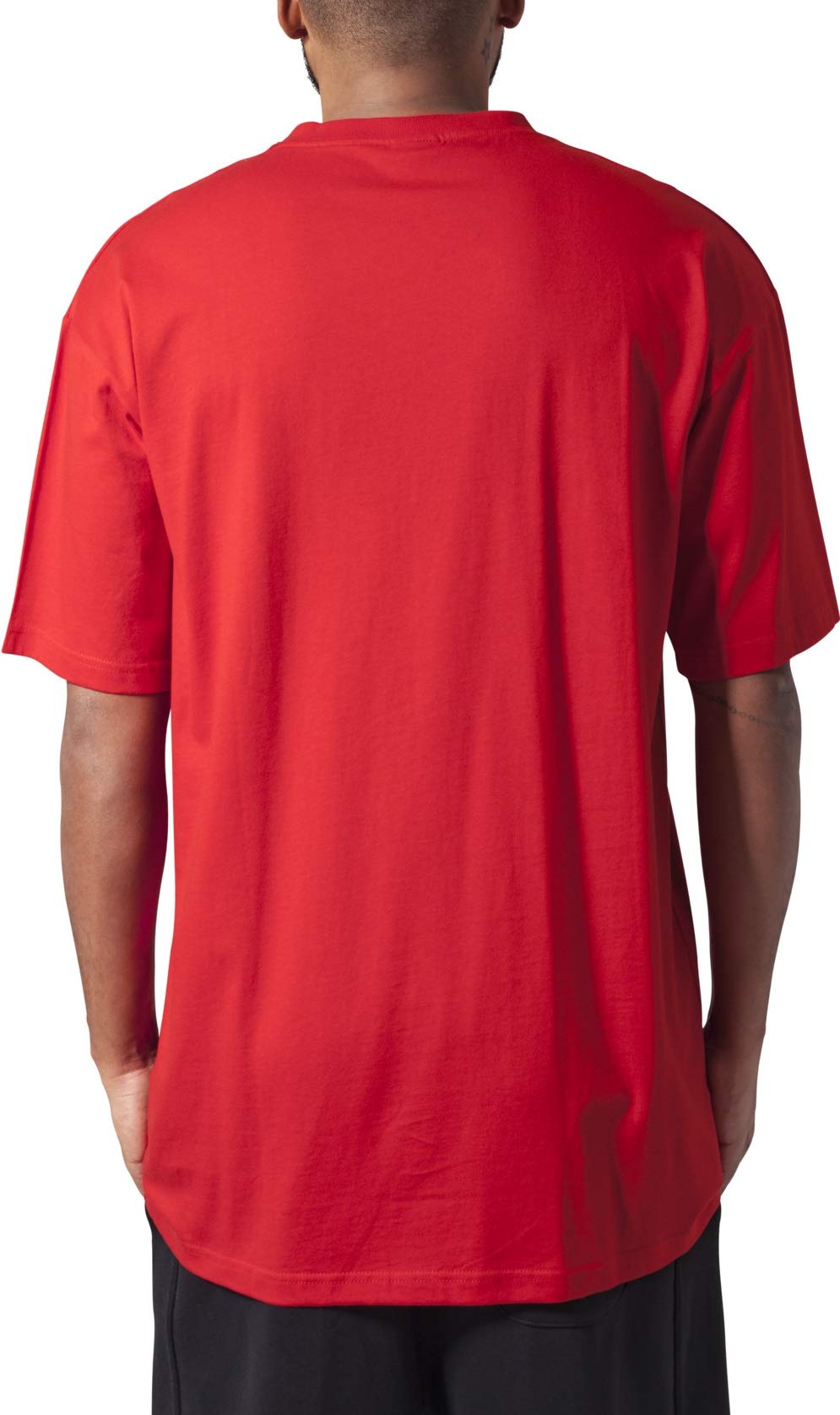 Urban Classics herr t-shirt Tall Tee enfärgad, långskuren herrskjorta i många färger, storlekar S – 6XL