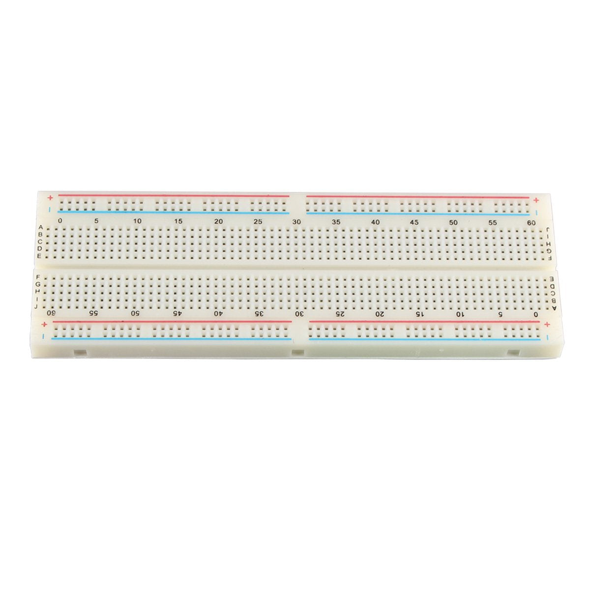 HALJIA lödlös plug-in brödbräda, 830 slipspunkter, 2 Power lanes, 200PTS, 16,5 x 5,4 x 0,85 cm kompatibel med Arduino Raspberry Pi DIY etc
