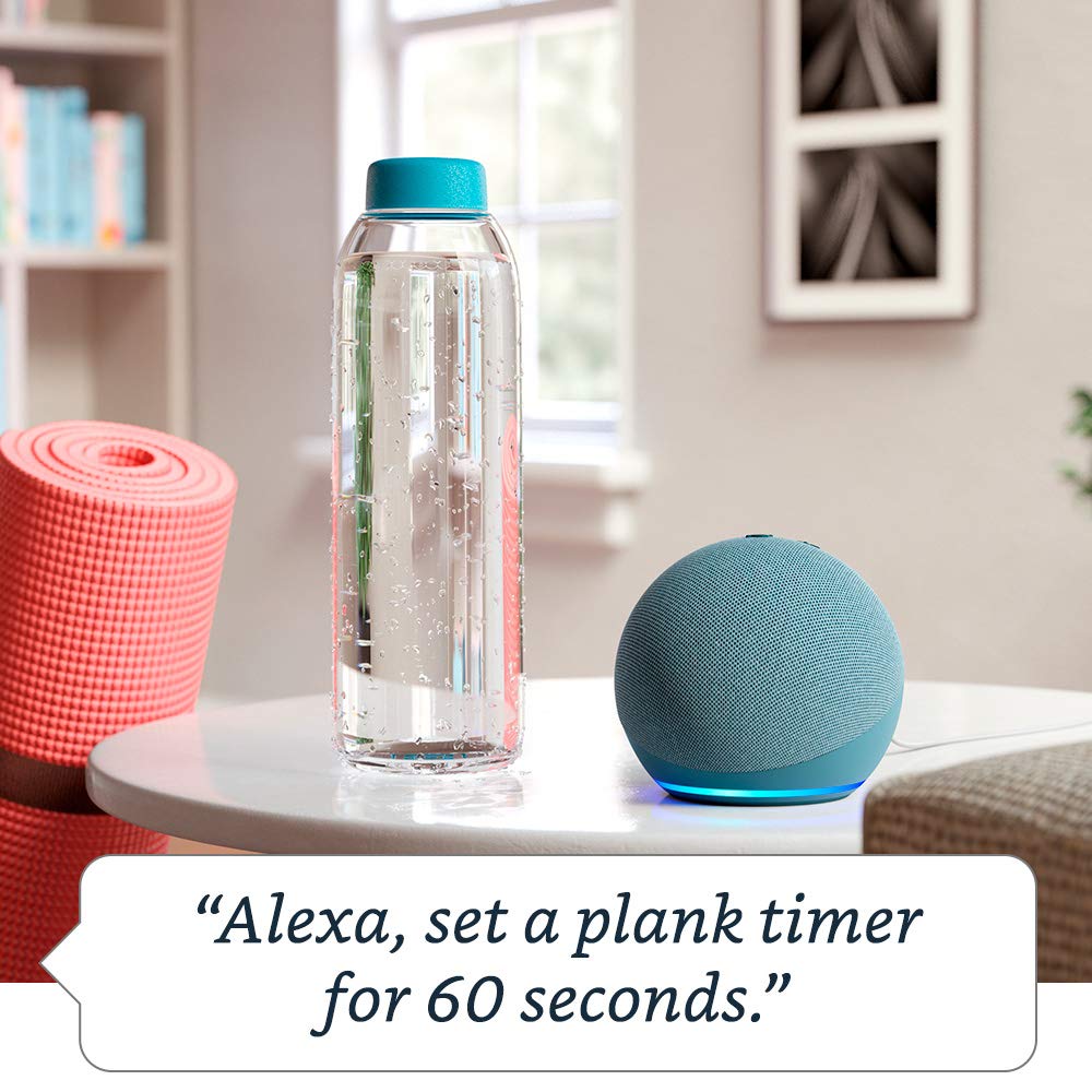 All-new Echo Dot (4th Gen) | Smart speaker with Alexa | Charcoal