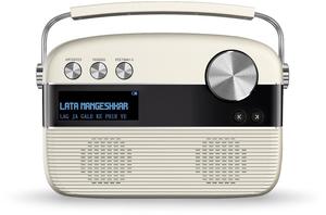 Saregama Carvaan Hindi SKU-R20008 Portable Digital Music Player (Porcelain White)