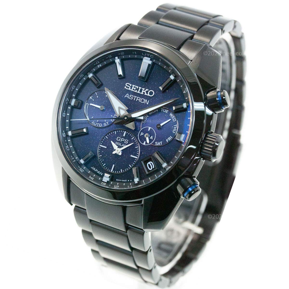 [セイコー]SEIKO 腕時計 ASTRON(アストロン) GPS時刻修正 ソーラー充電 オールブラック SBXC077 メンズ