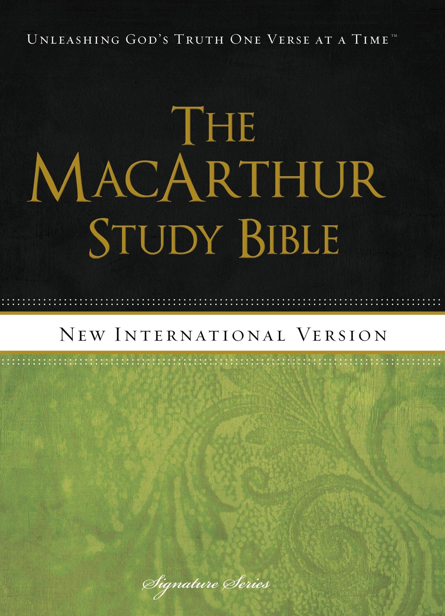 NIV, The MacArthur Study Bible, Hardcover: Holy Bible, New International Version (Signature)