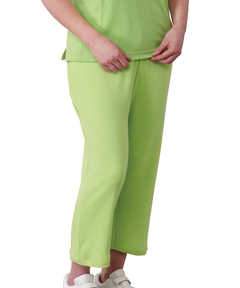 Women's Arthritis Elastic Waist Pull On Capris Pants